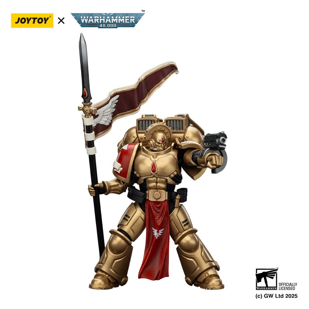 Warhammer 40.000: Combat Patrol Blood Angels Actiefiguur Sanguinary Guard 3 met Angelus Boltgun en Encarmine Spear 20 cm