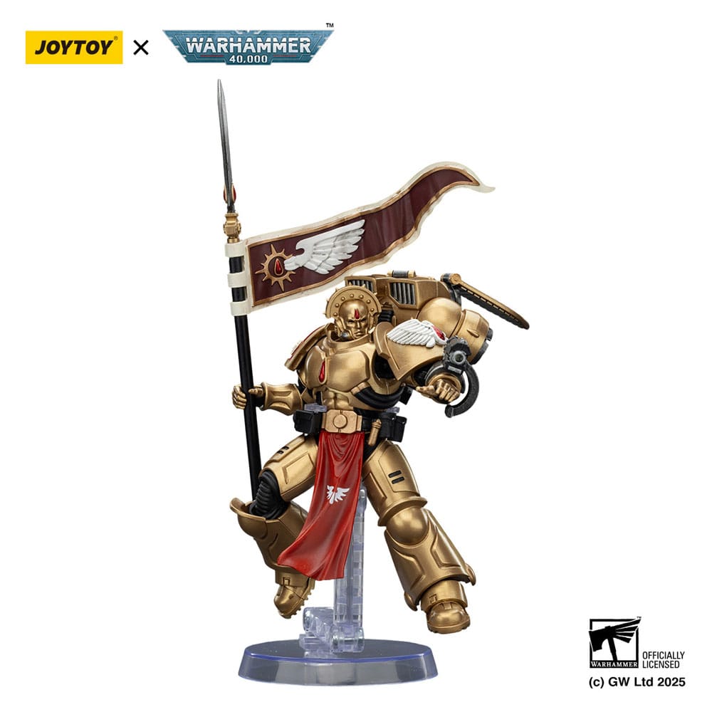 Warhammer 40.000: Combat Patrol Blood Angels Actiefiguur Sanguinary Guard 3 met Angelus Boltgun en Encarmine Spear 20 cm