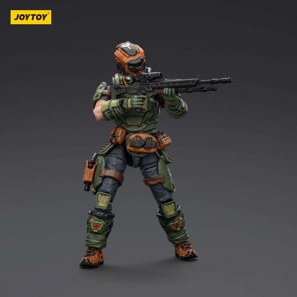 Steel Ride Corps Dark Source Actiefiguur Assaulter Stephen 7 cm
