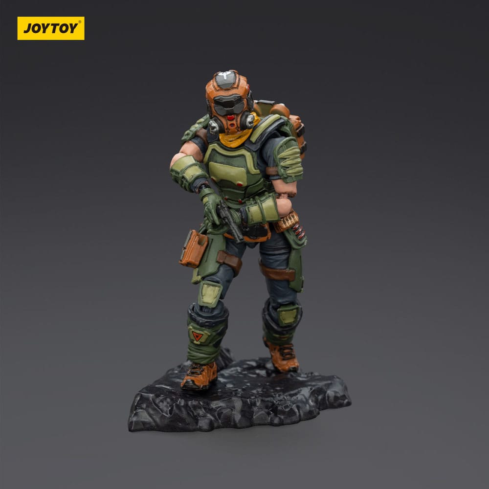 Steel Ride Corps Dark Source Actiefiguur Assaulter Stephen 7 cm