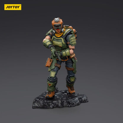 Steel Ride Corps Dark Source Actiefiguur Assaulter Stephen 7 cm