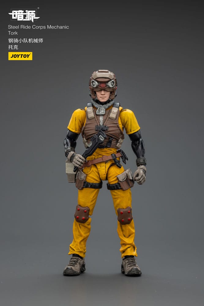 Steel Ride Corps Dark Source Actiefiguur Mechanic Tork 7 cm