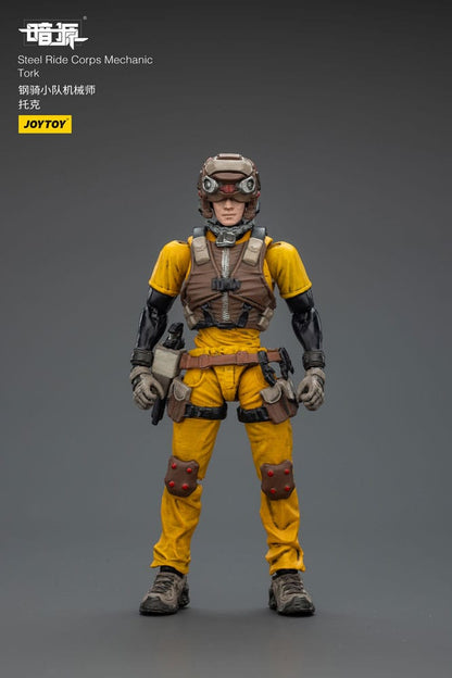 Steel Ride Corps Dark Source Actiefiguur Mechanic Tork 7 cm