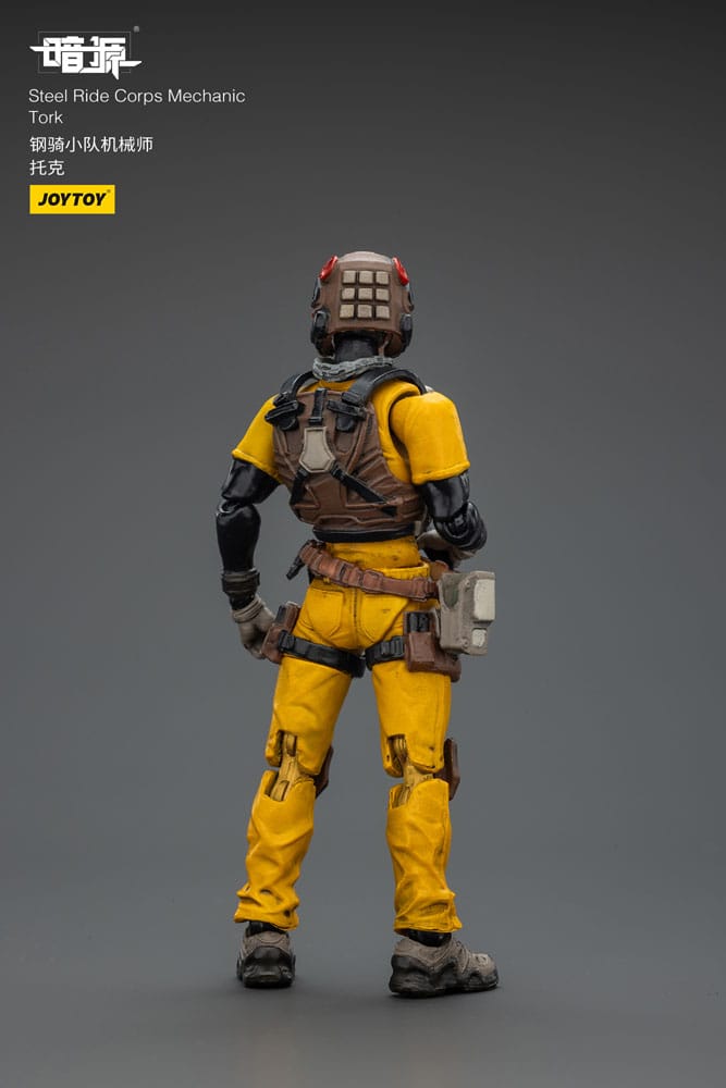 Steel Ride Corps Dark Source Actiefiguur Mechanic Tork 7 cm