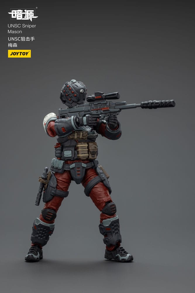 UNSC Dark Source Actiefiguur Sniper Mason 7 cm
