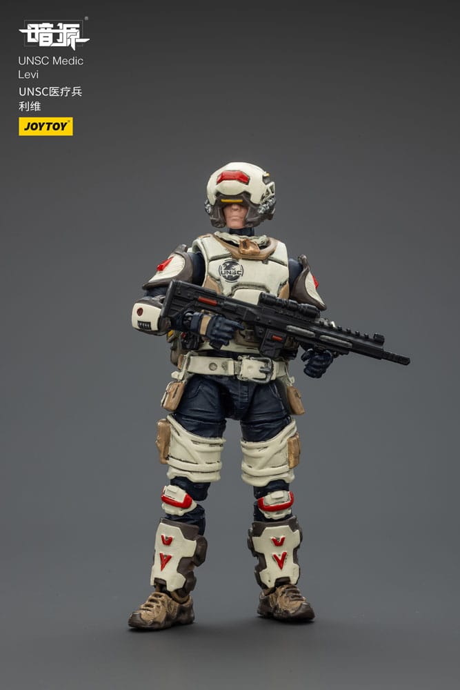 UNSC Dark Source Actiefiguur Medic Levi 7 cm
