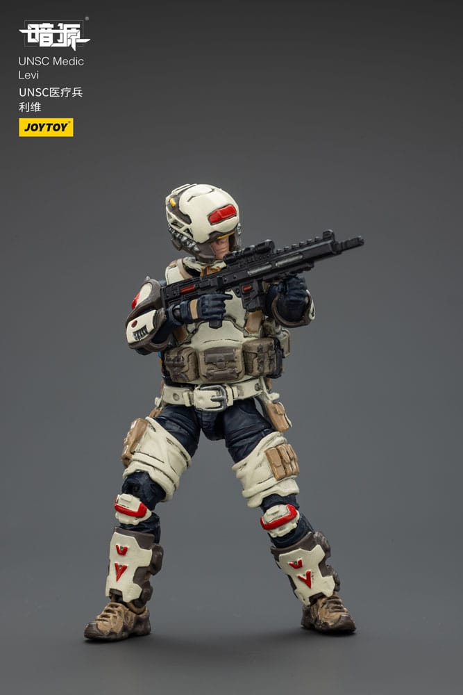 UNSC Dark Source Actiefiguur Medic Levi 7 cm