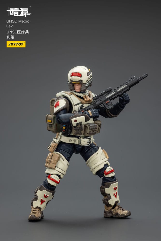 UNSC Dark Source Actiefiguur Medic Levi 7 cm