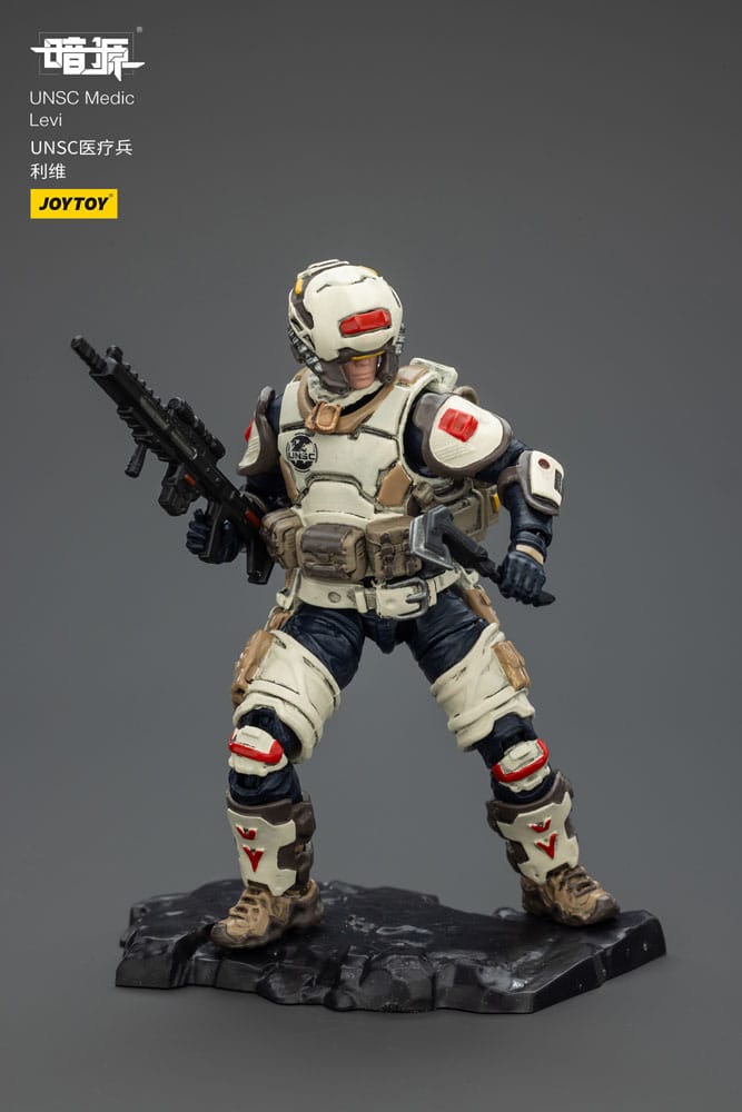 UNSC Dark Source Actiefiguur Medic Levi 7 cm
