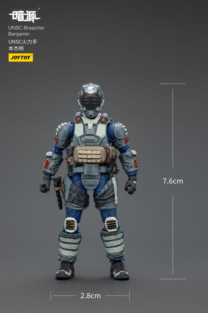 UNSC Dark Source Actiefiguur Breacher Benjamin 7 cm