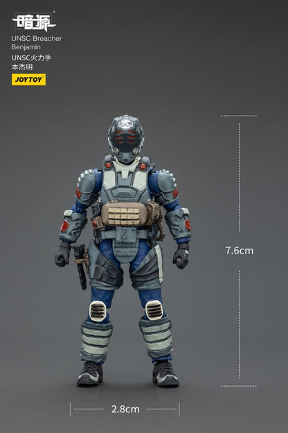 UNSC Dark Source Actiefiguur Breacher Benjamin 7 cm