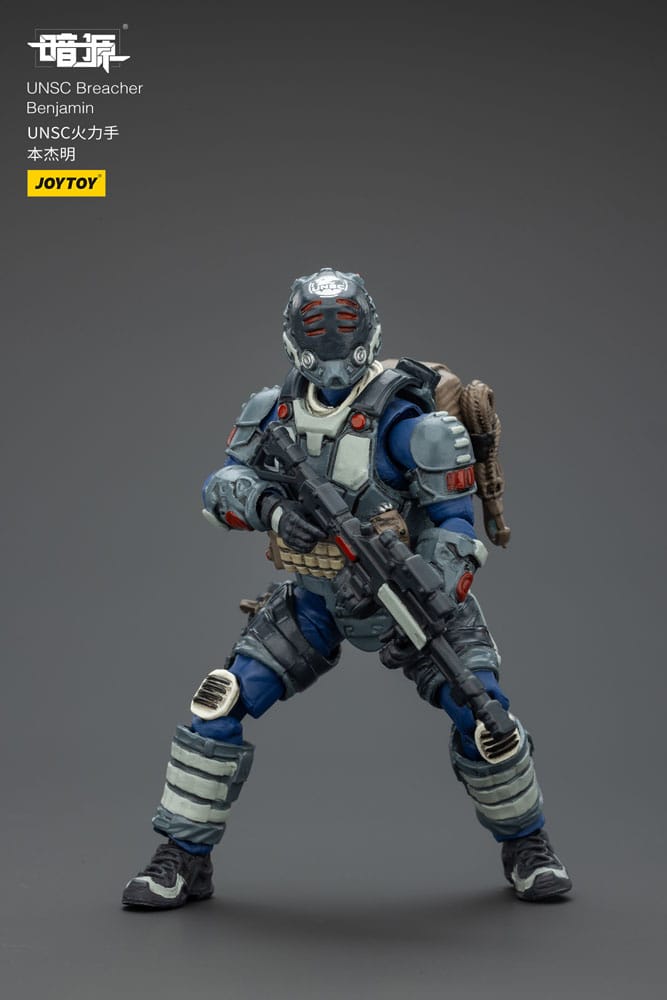 UNSC Dark Source Actiefiguur Breacher Benjamin 7 cm