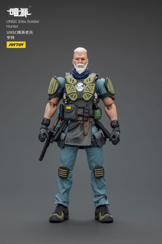 UNSC Dark Source-actiefiguur Elite Soldier Hunter 7 cm