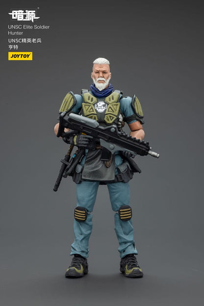 UNSC Dark Source-actiefiguur Elite Soldier Hunter 7 cm
