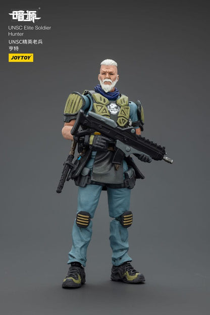 UNSC Dark Source-actiefiguur Elite Soldier Hunter 7 cm