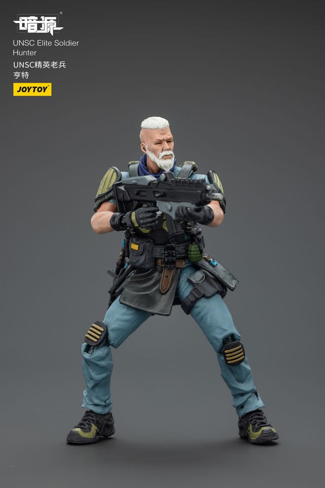 UNSC Dark Source-actiefiguur Elite Soldier Hunter 7 cm