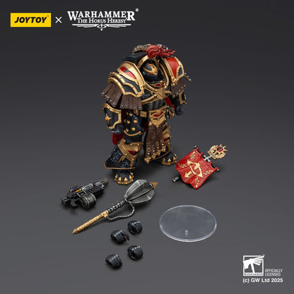 Warhammer 40.000: Sons of Horus Actiefiguur Legion Cataphractii Praetor met Combi-Melta en Power Maul 14 cm