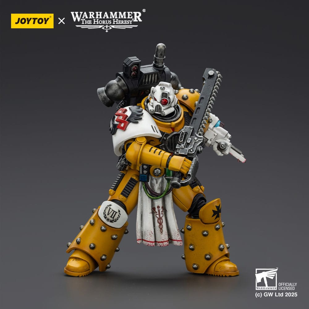 Warhammer 40.000: Imperial Fists Actiefiguur Legion Apotheker 12 cm