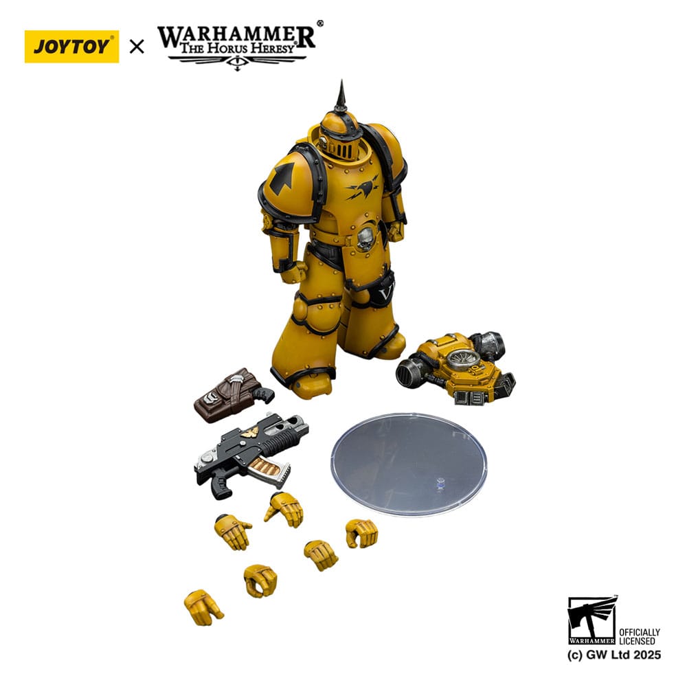 Warhammer The Horus Heresy Actiefiguur Imperial Fists MK III Tactische Legioensoldaat 12 cm