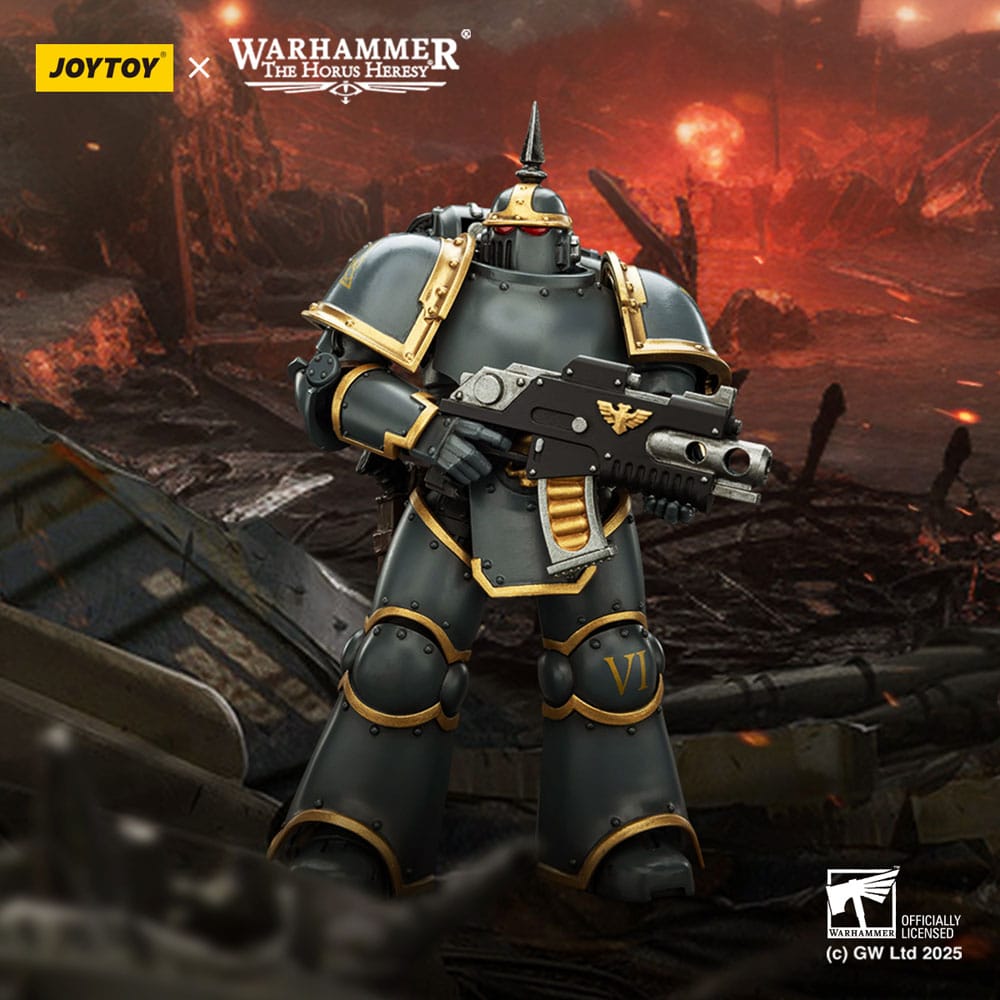Warhammer The Horus Heresy Actiefiguur Space Wolves MK lll Tactical Legionary 12 cm