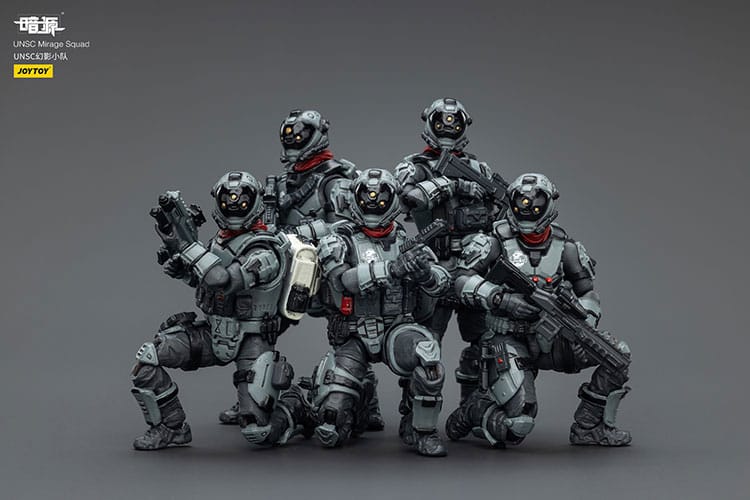 Dark Source Actiefiguur UNSC Mirage Squad 7 cm