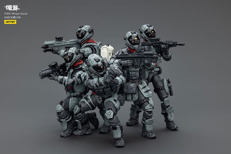 Dark Source Actiefiguur UNSC Mirage Squad 7 cm