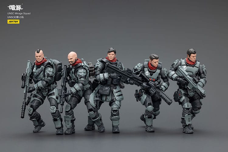Dark Source Actiefiguur UNSC Mirage Squad 7 cm