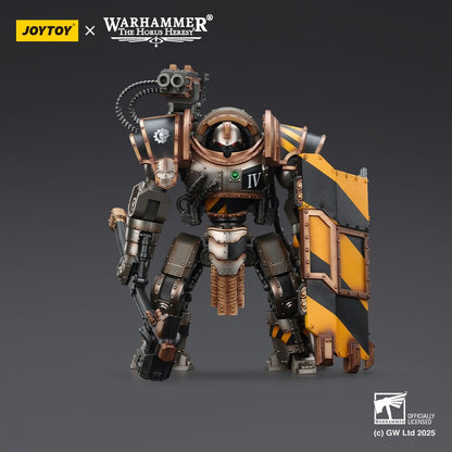 Warhammer The Horus Heresy Actiefiguur Iron Warriors Iron Circle Domitar-Ferrum Class Battle-automaten met Karceri Battle Shield 24 cm