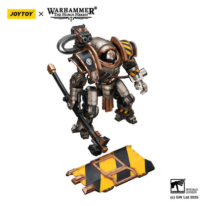 Warhammer The Horus Heresy Actiefiguur Iron Warriors Iron Circle Domitar-Ferrum Class Battle-automaten met Karceri Battle Shield 24 cm