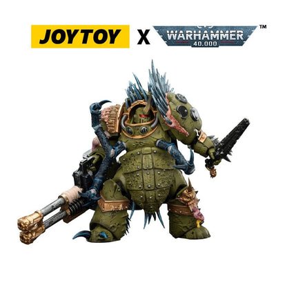 Warhammer 40.000 actiefiguur Death Guard Blightlord Terminator 1 met Reaper Autocannon en Bubotic Blades 14 cm