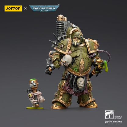 Warhammer 40.000 actiefiguur Death Guard Foul Blight spawn met pestspuit 12 cm
