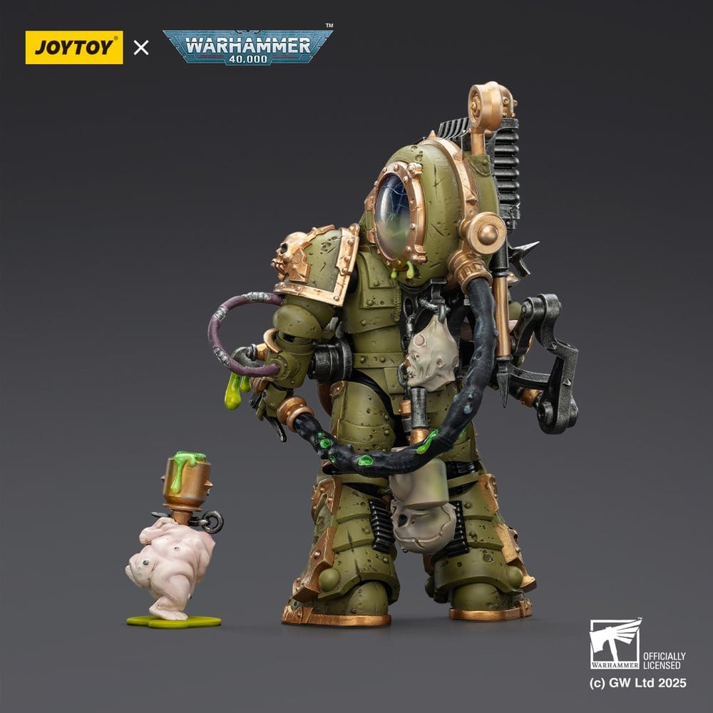 Warhammer 40.000 actiefiguur Death Guard Foul Blight spawn met pestspuit 12 cm