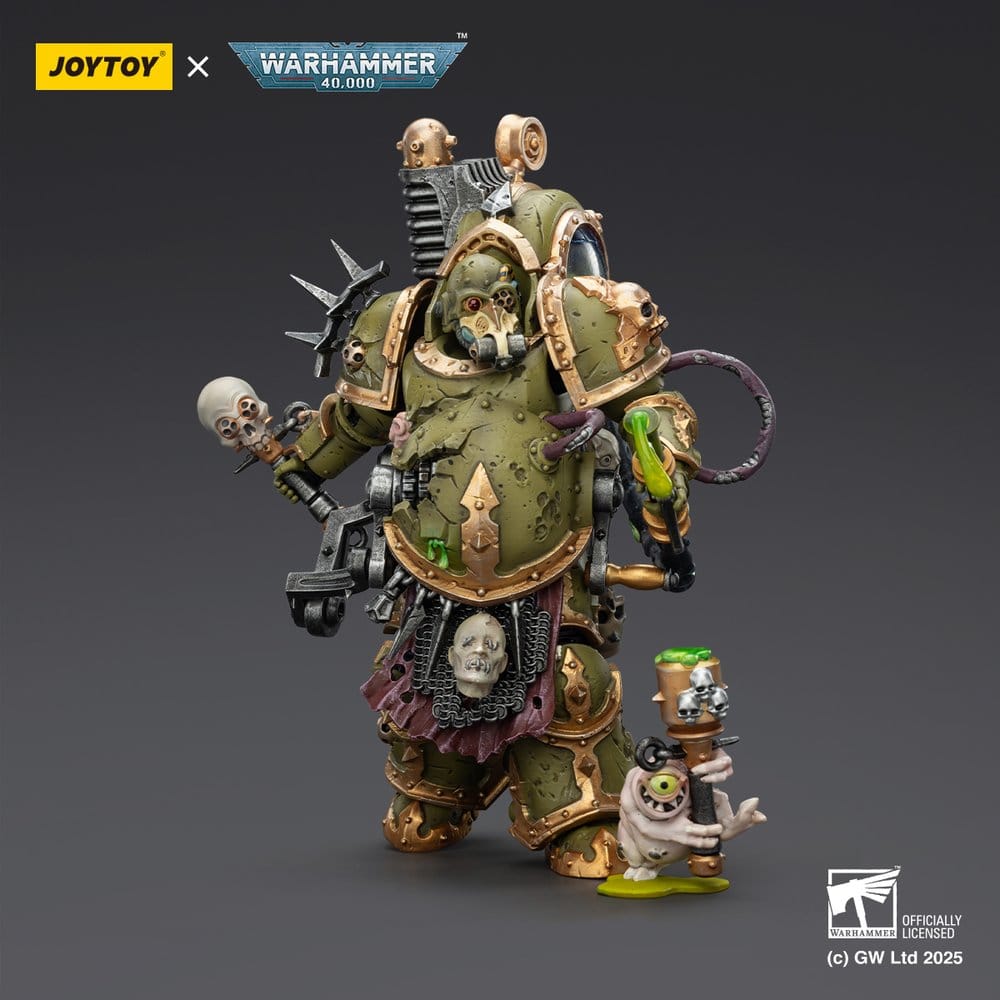 Warhammer 40.000 actiefiguur Death Guard Foul Blight spawn met pestspuit 12 cm