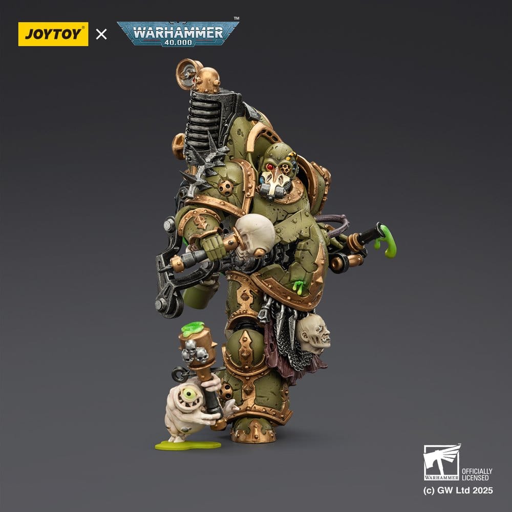 Warhammer 40.000 actiefiguur Death Guard Foul Blight spawn met pestspuit 12 cm