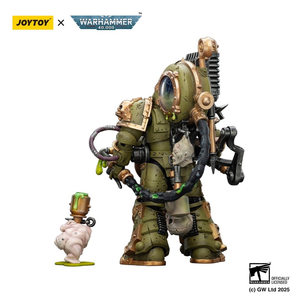 Warhammer 40.000 actiefiguur Death Guard Foul Blight spawn met pestspuit 12 cm