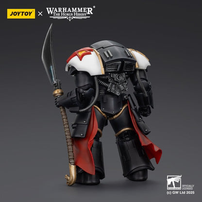 Warhammer The Horus Heresy Actiefiguur White Scars Ebon Keshig Terminator 1 met Power Glaive 13 cm