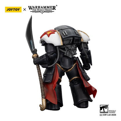 Warhammer The Horus Heresy Actiefiguur White Scars Ebon Keshig Terminator 1 met Power Glaive 13 cm