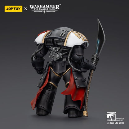 Warhammer The Horus Heresy Actiefiguur White Scars Ebon Keshig Terminator 2 met Power Glaive 13 cm