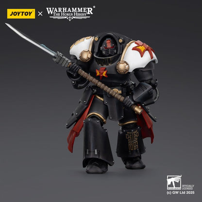 Warhammer The Horus Heresy Actiefiguur White Scars Ebon Keshig Terminator 2 met Power Glaive 13 cm