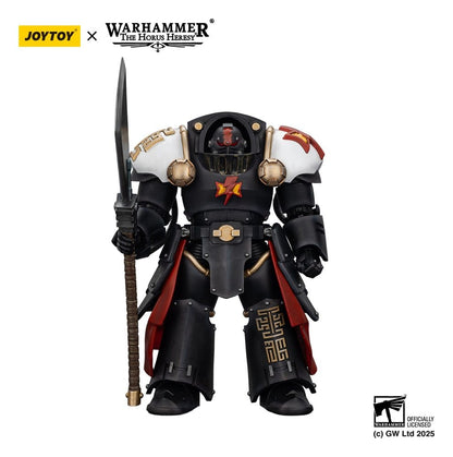 Warhammer The Horus Heresy Actiefiguur White Scars Ebon Keshig Terminator 2 met Power Glaive 13 cm