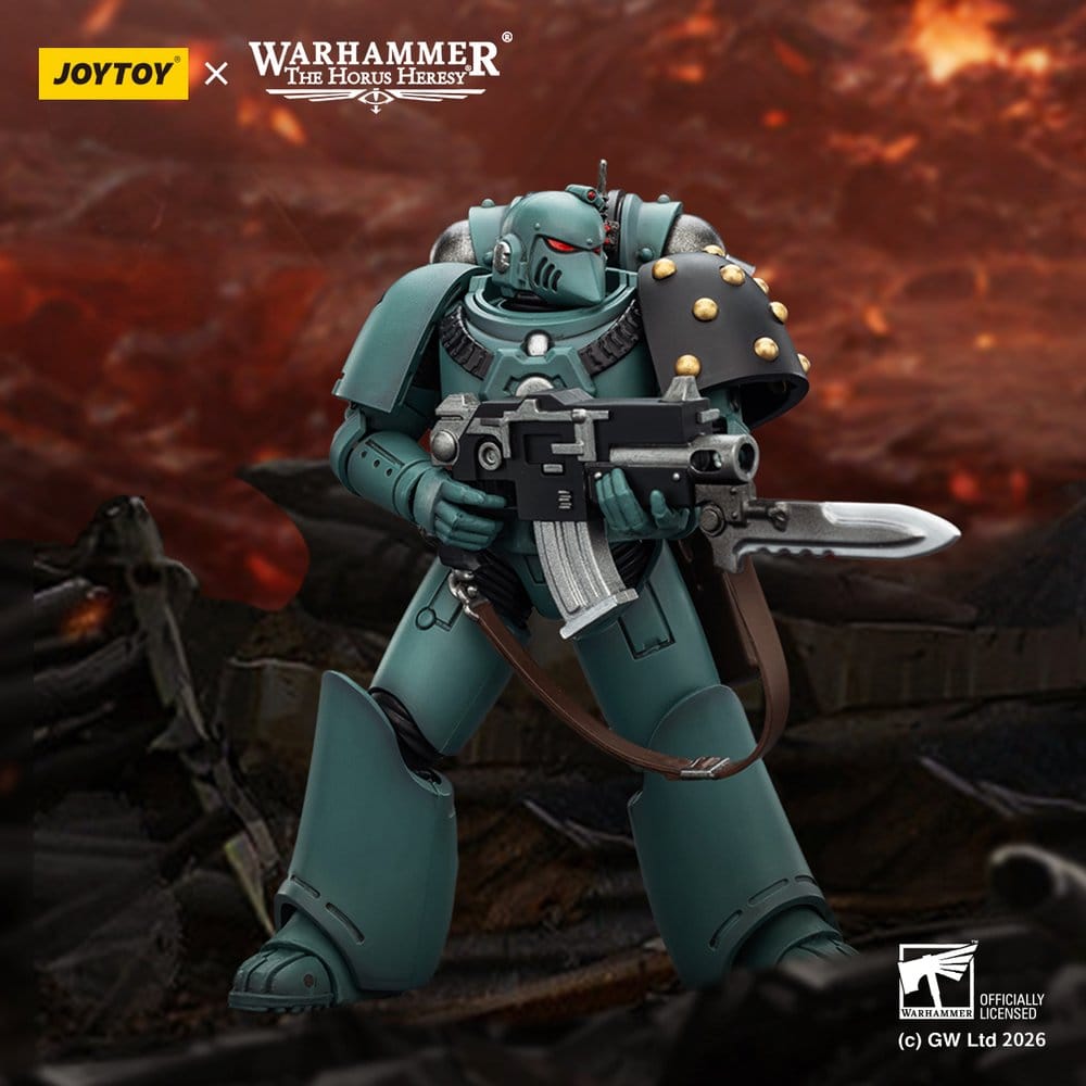 Warhammer The Horus Heresy Actiefiguur Sons of Horus MKVI Tactische Legioensoldaat 12 cm