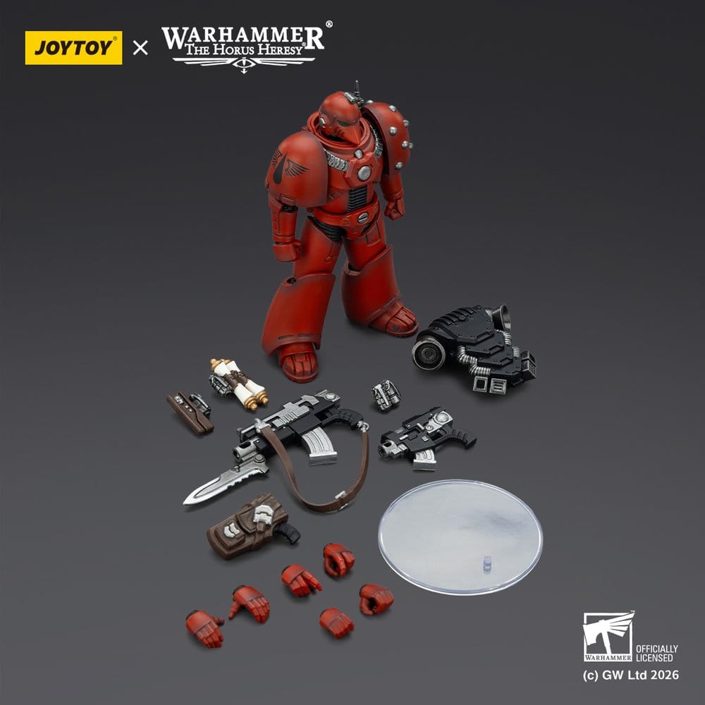 Warhammer The Horus Heresy Actiefiguur Blood Angels MKVI Tactische Legioensoldaat 12 cm