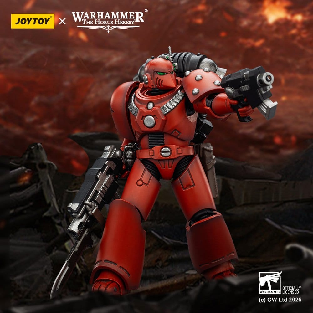 Warhammer The Horus Heresy Actiefiguur Blood Angels MKVI Tactische Legioensoldaat 12 cm