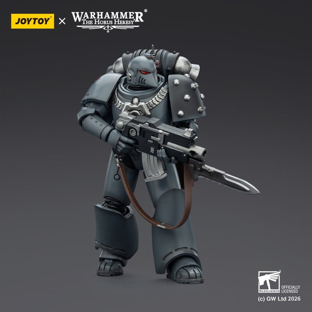 Warhammer The Horus Heresy Actiefiguur Space Wolves MKVI Tactische Legioensoldaat 12 cm