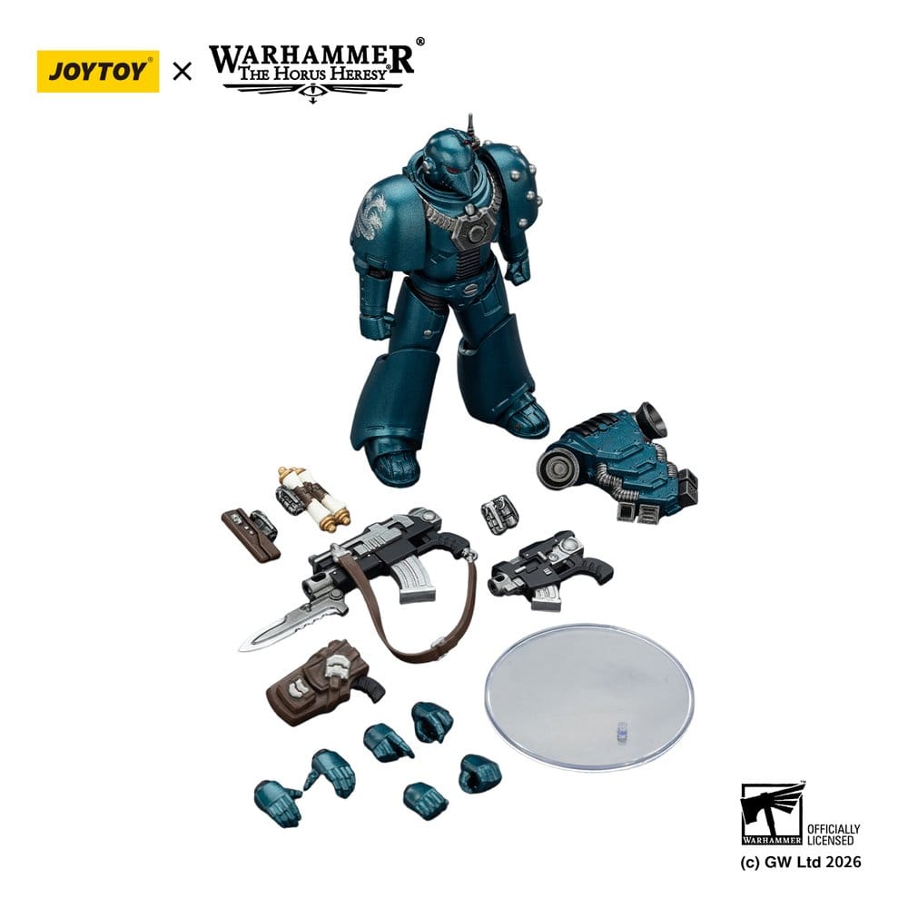 Warhammer The Horus Heresy Actiefiguur Alpha Legion MKVI Tactische Legioensoldaat 12 cm