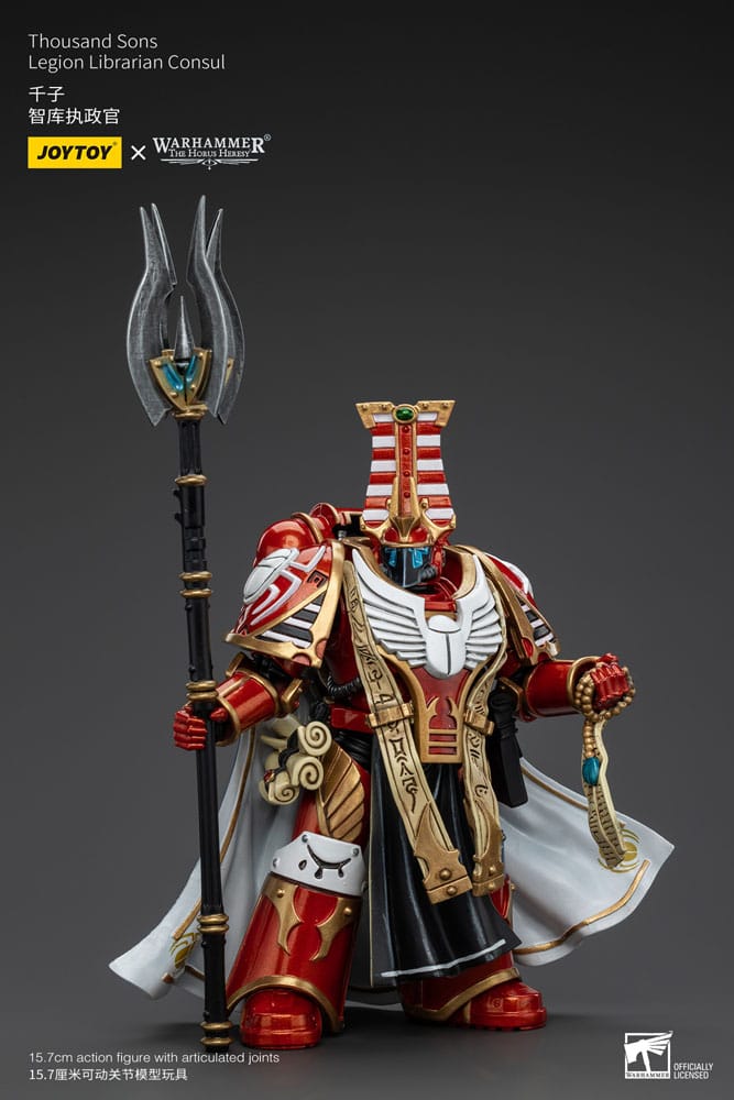 Warhammer the Horus Heresy Action Figuur 1/18 duizend zonen Legion Librarian Consut 16 cm