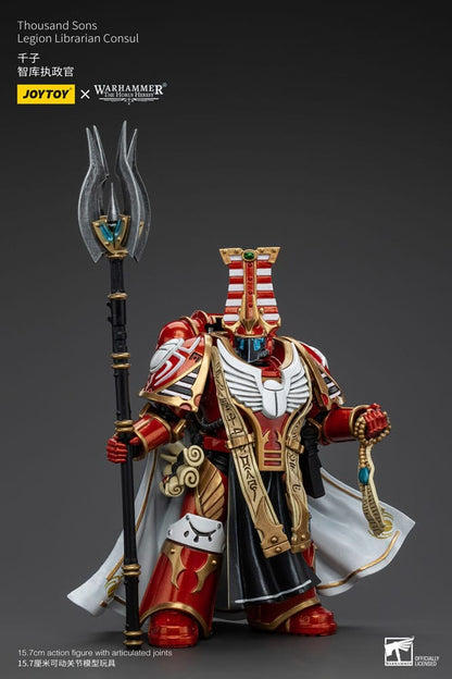 Warhammer the Horus Heresy Action Figuur 1/18 duizend zonen Legion Librarian Consut 16 cm