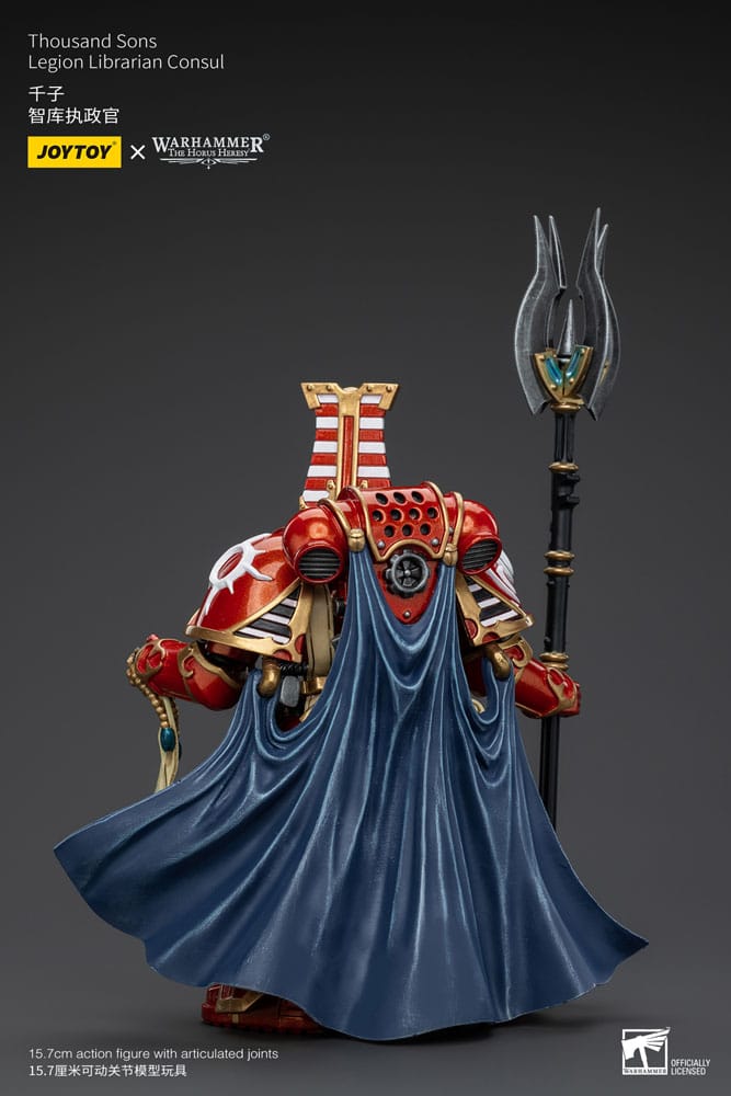 Warhammer the Horus Heresy Action Figuur 1/18 duizend zonen Legion Librarian Consut 16 cm
