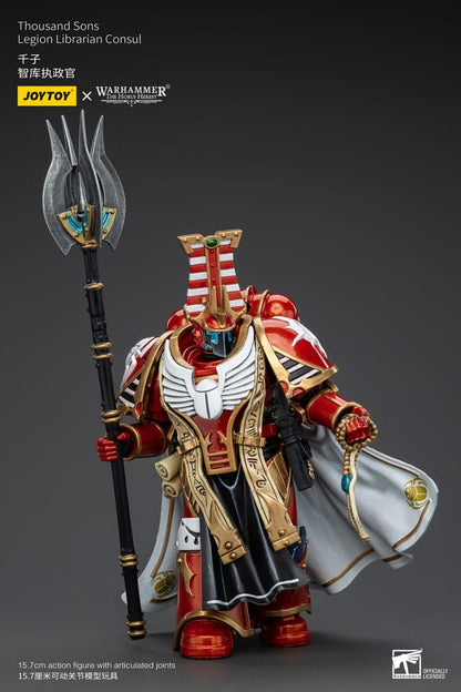 Warhammer the Horus Heresy Action Figuur 1/18 duizend zonen Legion Librarian Consut 16 cm