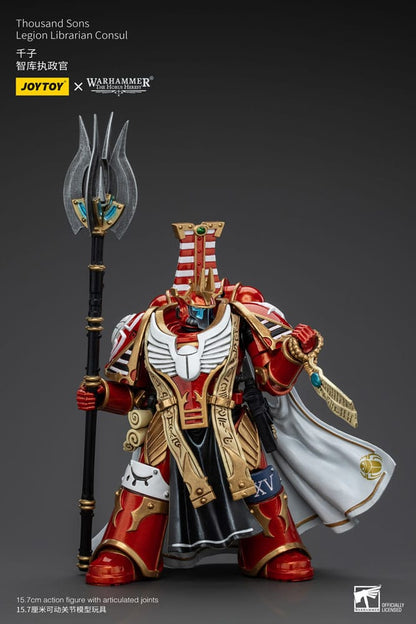 Warhammer the Horus Heresy Action Figuur 1/18 duizend zonen Legion Librarian Consut 16 cm